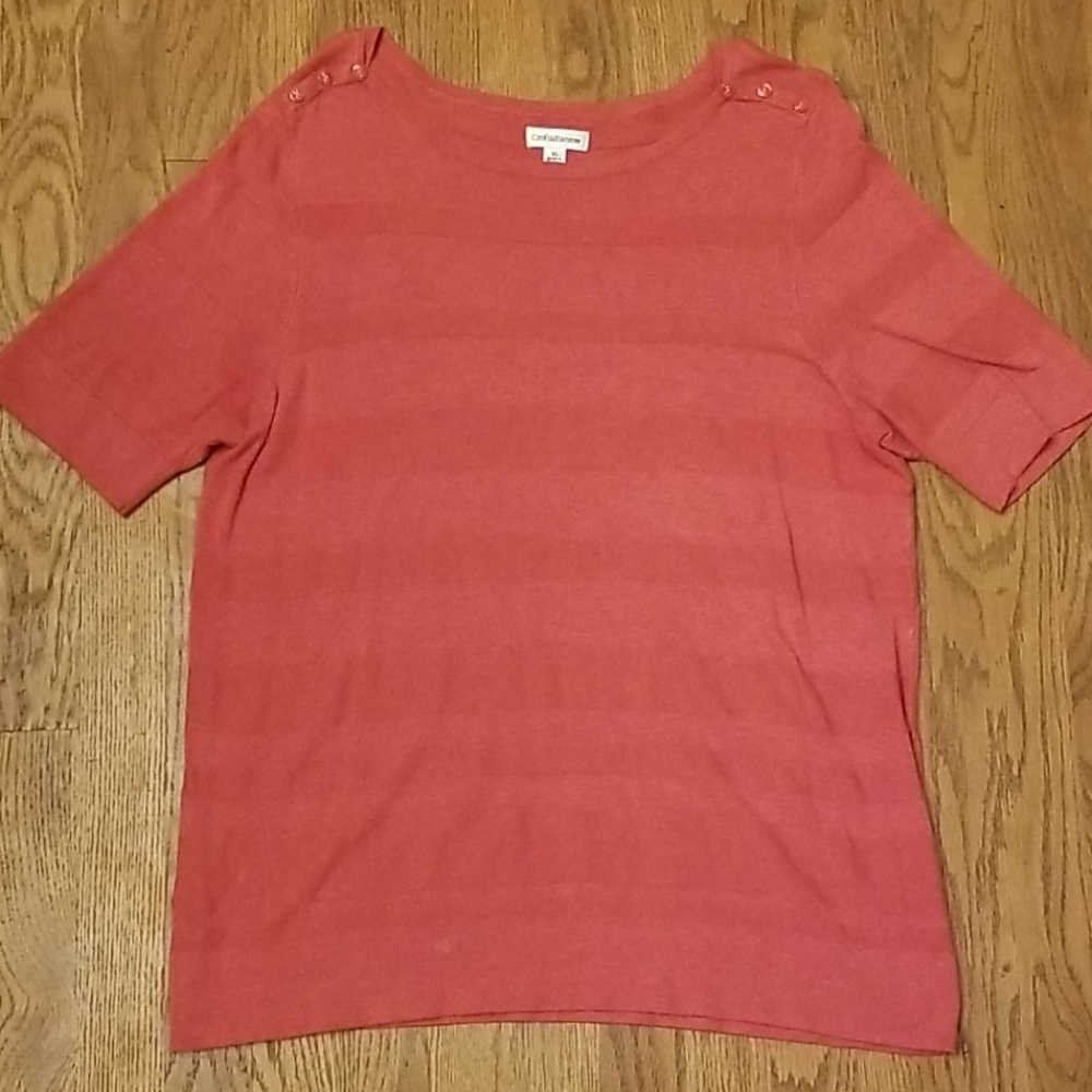 Croft and Barrow Short Sleeved Sweater
